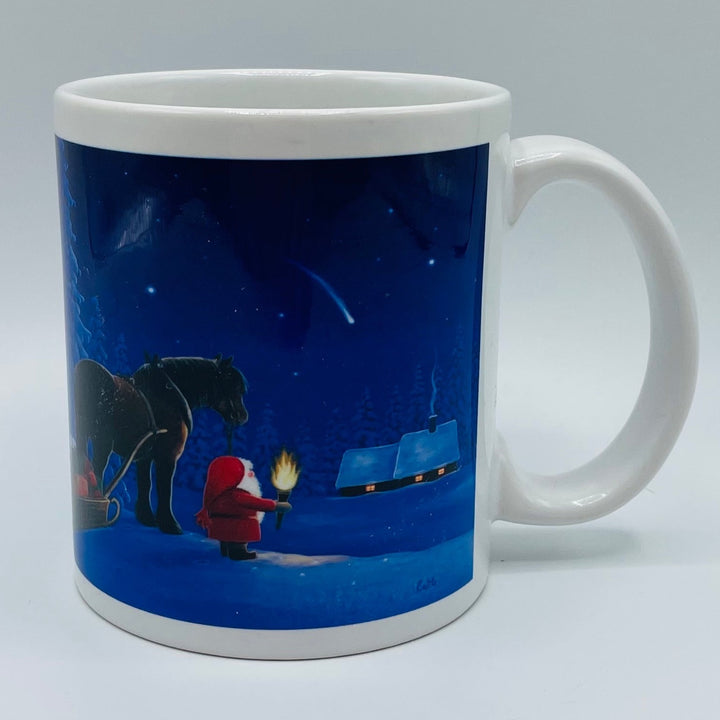 Eva Melhuish Tomte with Horse coffee mug