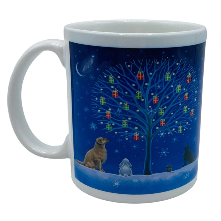 Eva Melhuish Gift tree with pets coffee mug