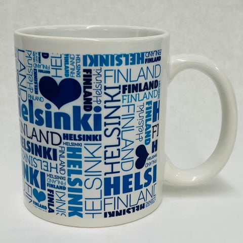 Love Helsinki coffee mug