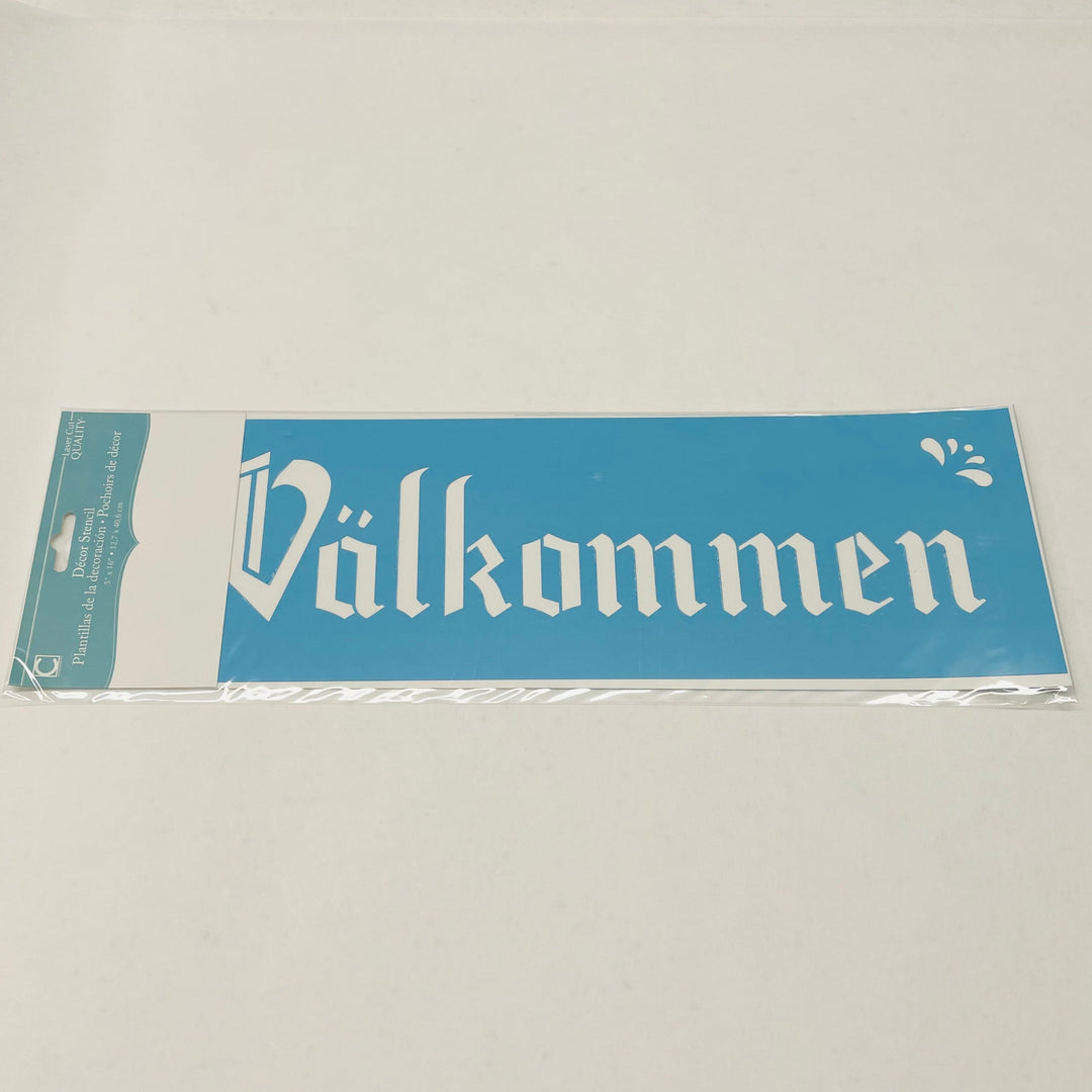 Välkommen Stencil