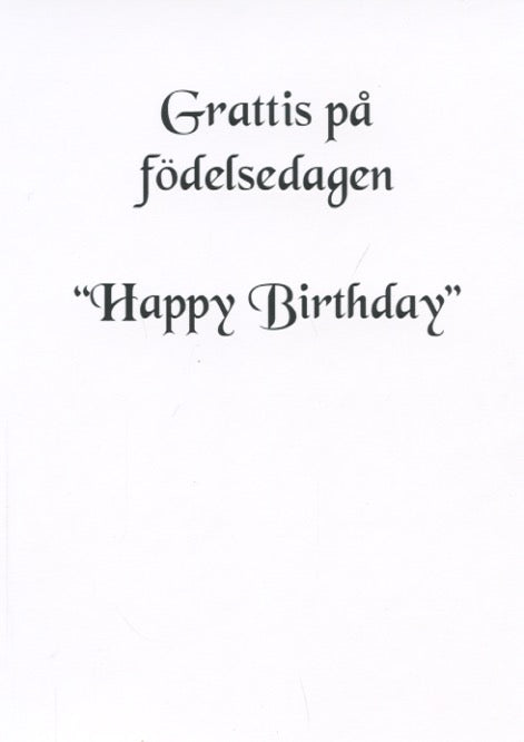 Karin Didring Birthday Card