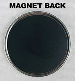 Swedish by Marriage round button/magnet