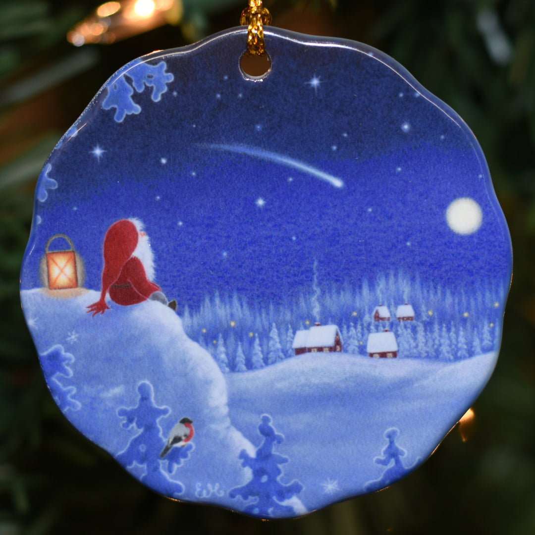 Ceramic Ornament, Eva Melhuish Shooting Star