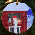 Ceramic Ornament, Eva Melhuish Christmas List