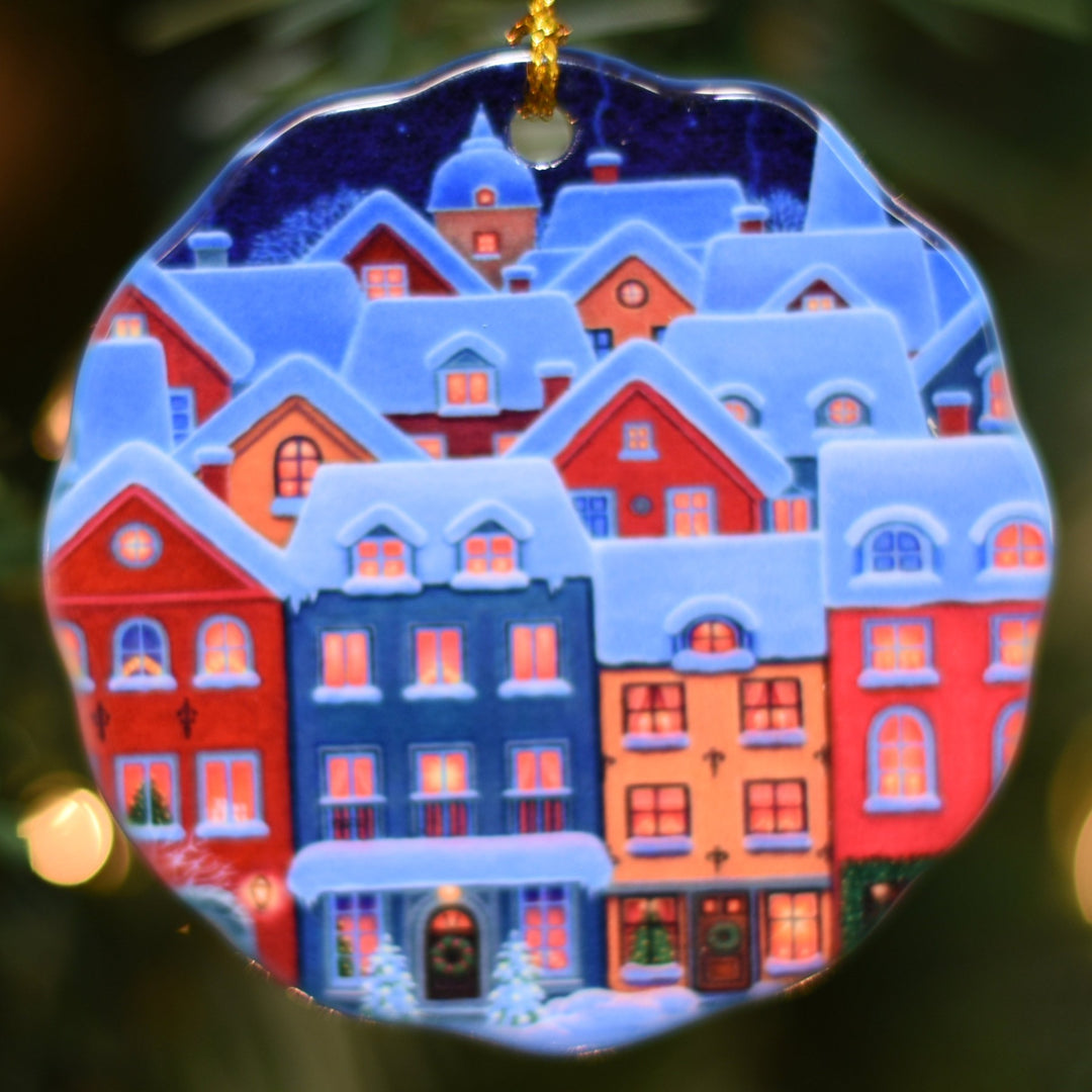 Ceramic Ornament, Eva Melhuish Houses