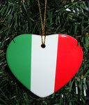 Ceramic heart ornament, Italy