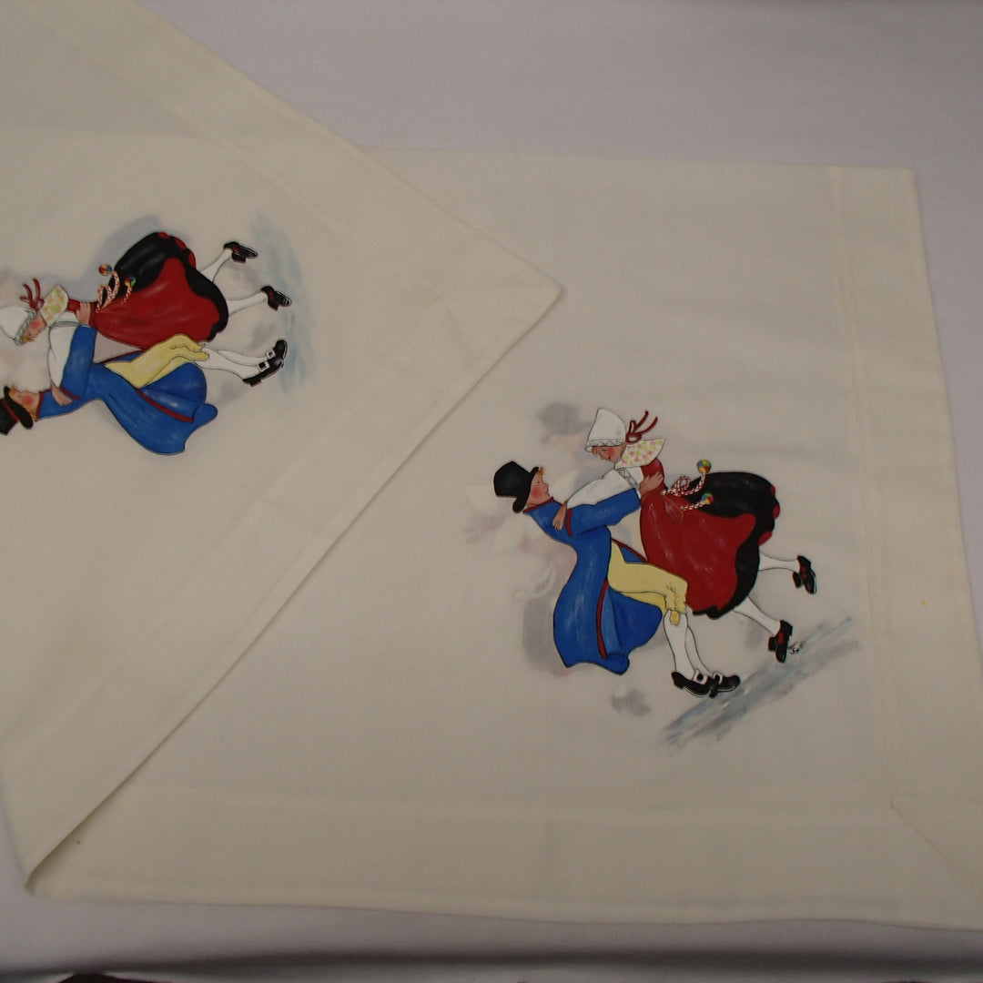 Hand made Swedish Dancers Tablecloth