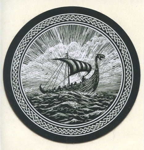 Viking Ship Decal