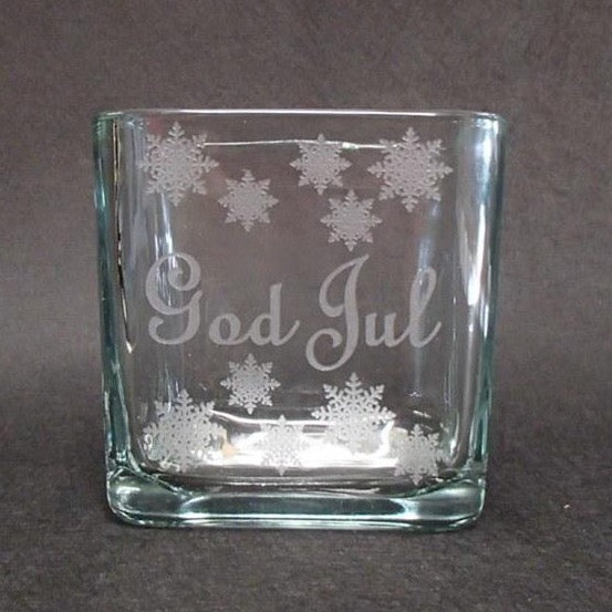 God Jul Votive Holder for Candles