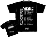 Viking World Tour T-Shirt - Black