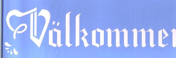 Välkommen Stencil