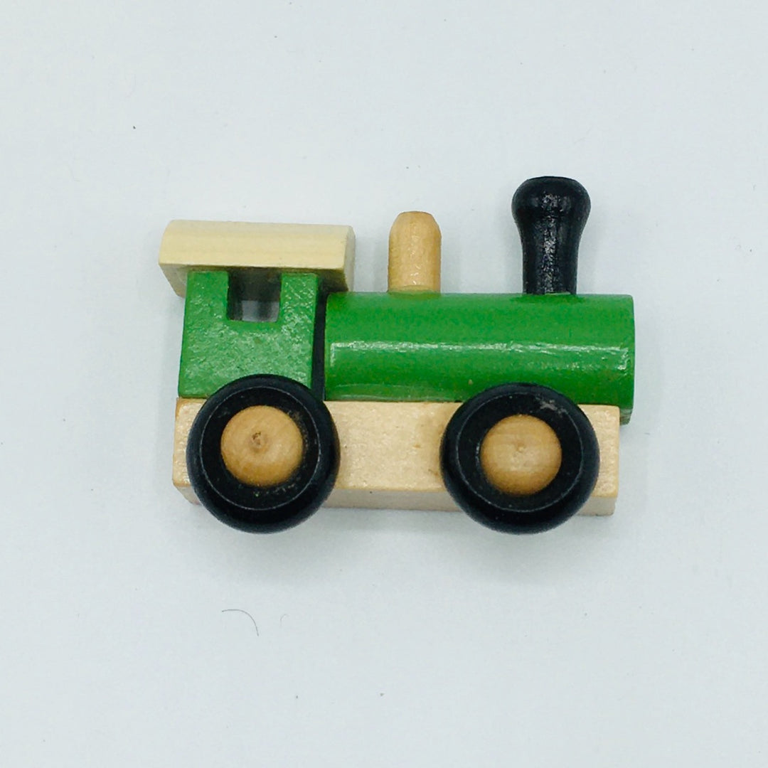 Wood Train Magnet