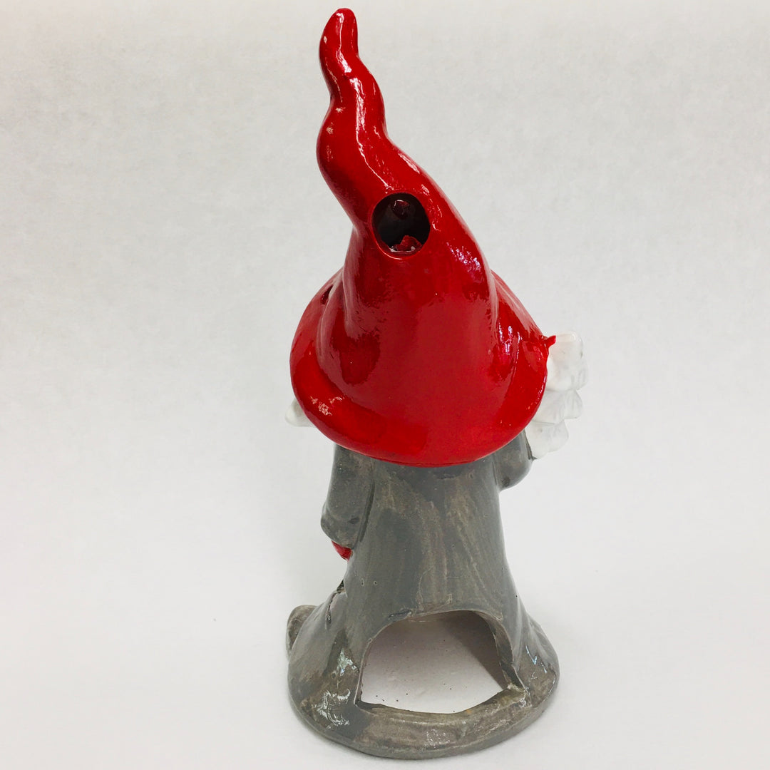 Ceramic Gnome Votive Candle Holder