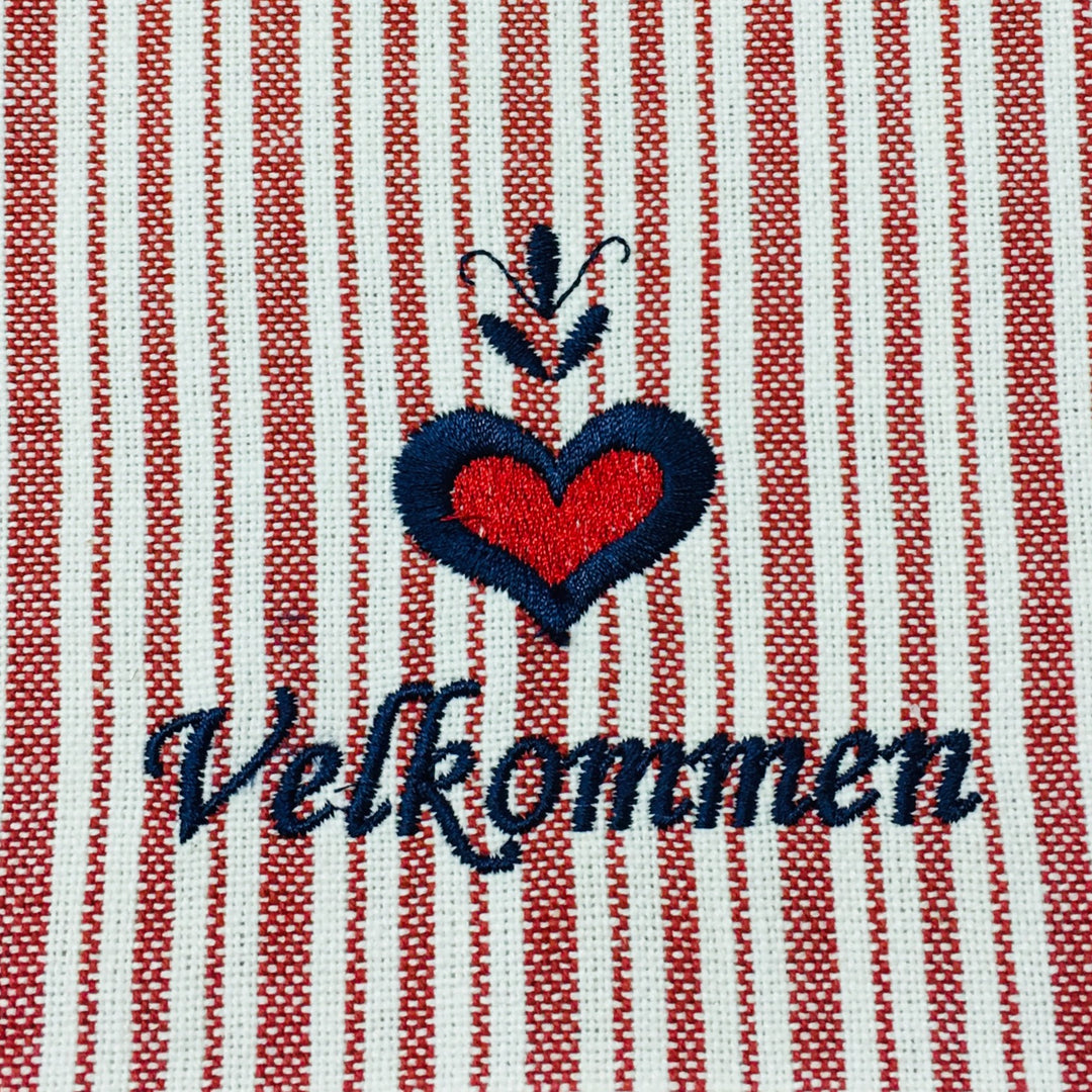 Dish Towel - Velkommen Heart