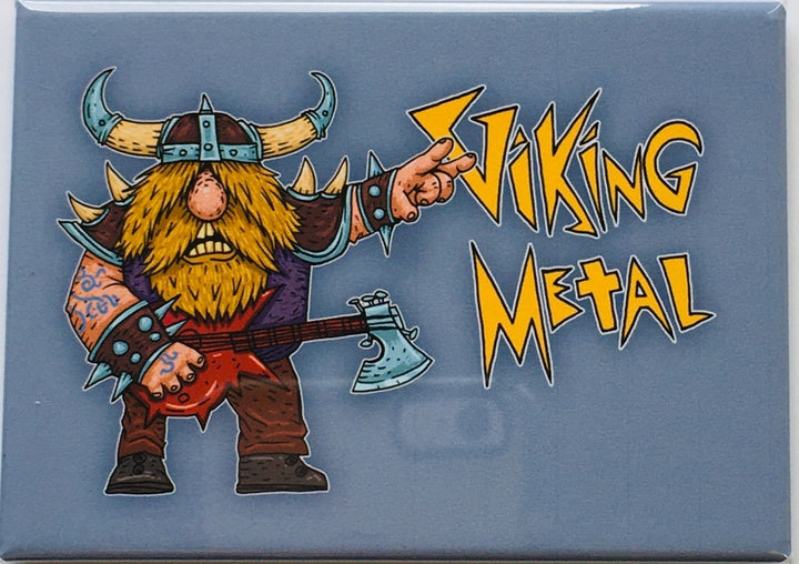 Rectangle Magnet, Viking Metal