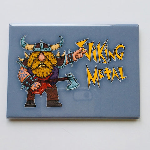 Rectangle Magnet, Viking Metal