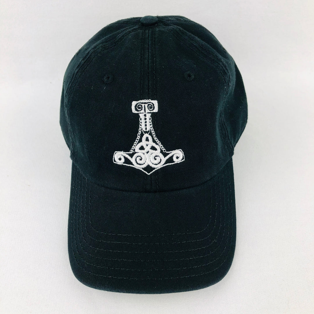 Thor’s hammer black baseball cap