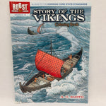 The Story of the Vikings coloring book.
