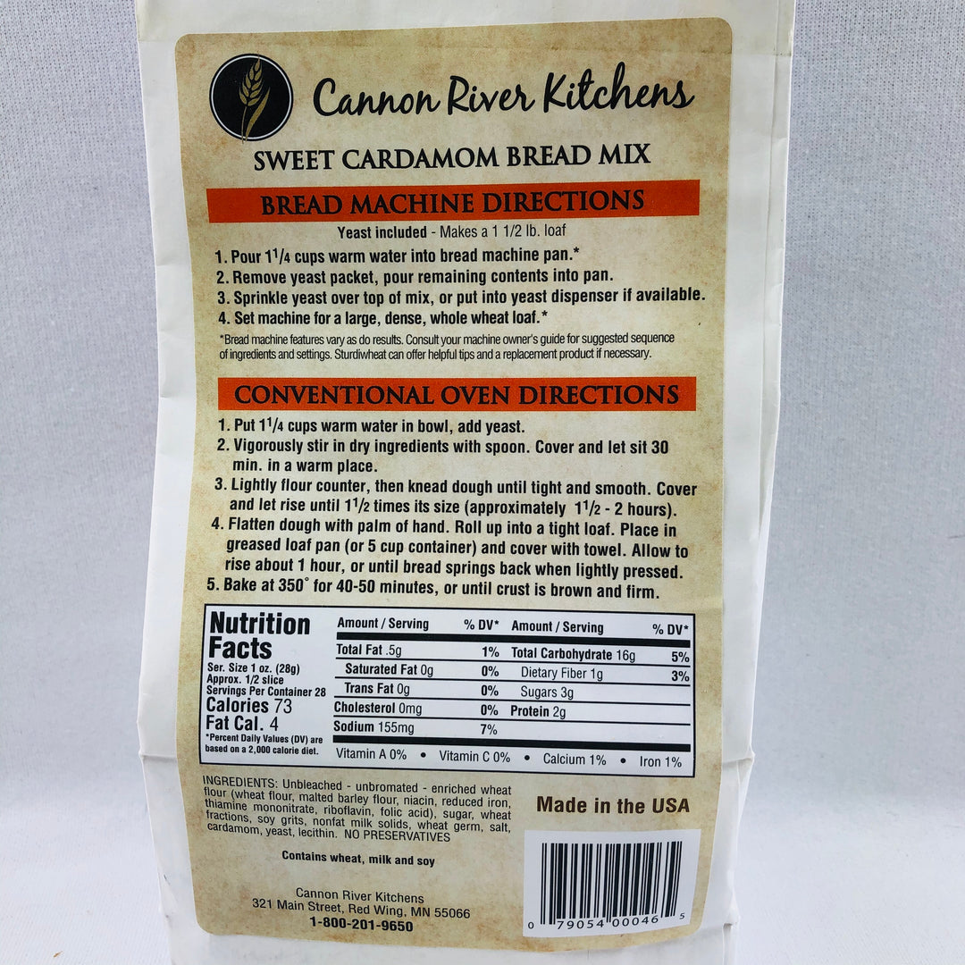 Cannon River Sweet cardamom bread mix