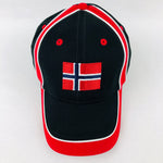 Norwegian flag baseball cap