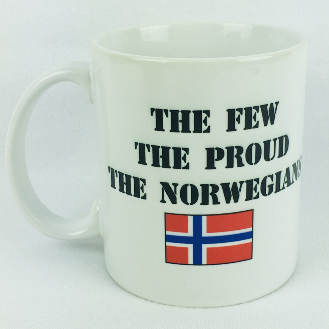 The Few The Proud The Norwegians coffee mug