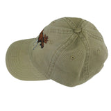Moose khaki baseball cap