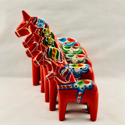 Traditional "red" wooden Dala horse