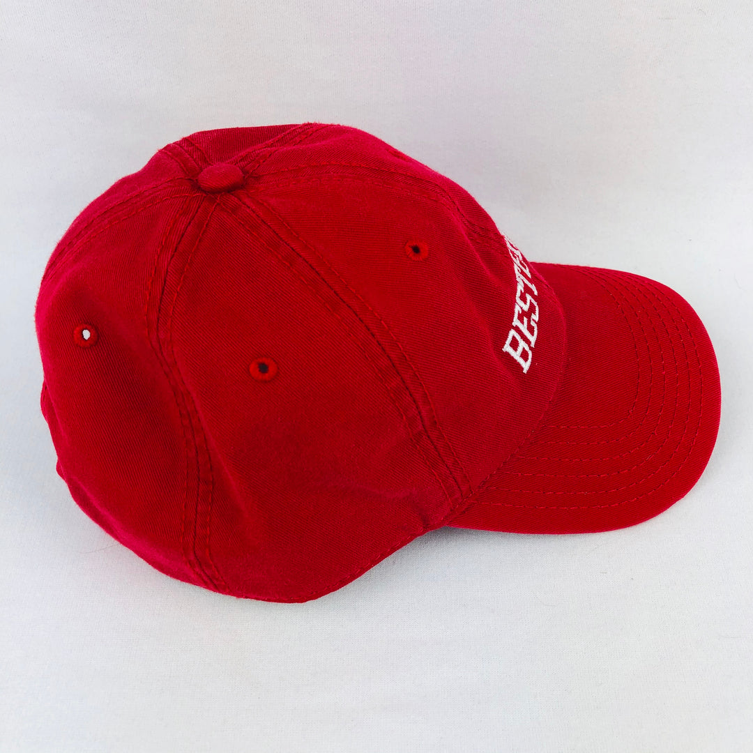 Bestefar red baseball cap