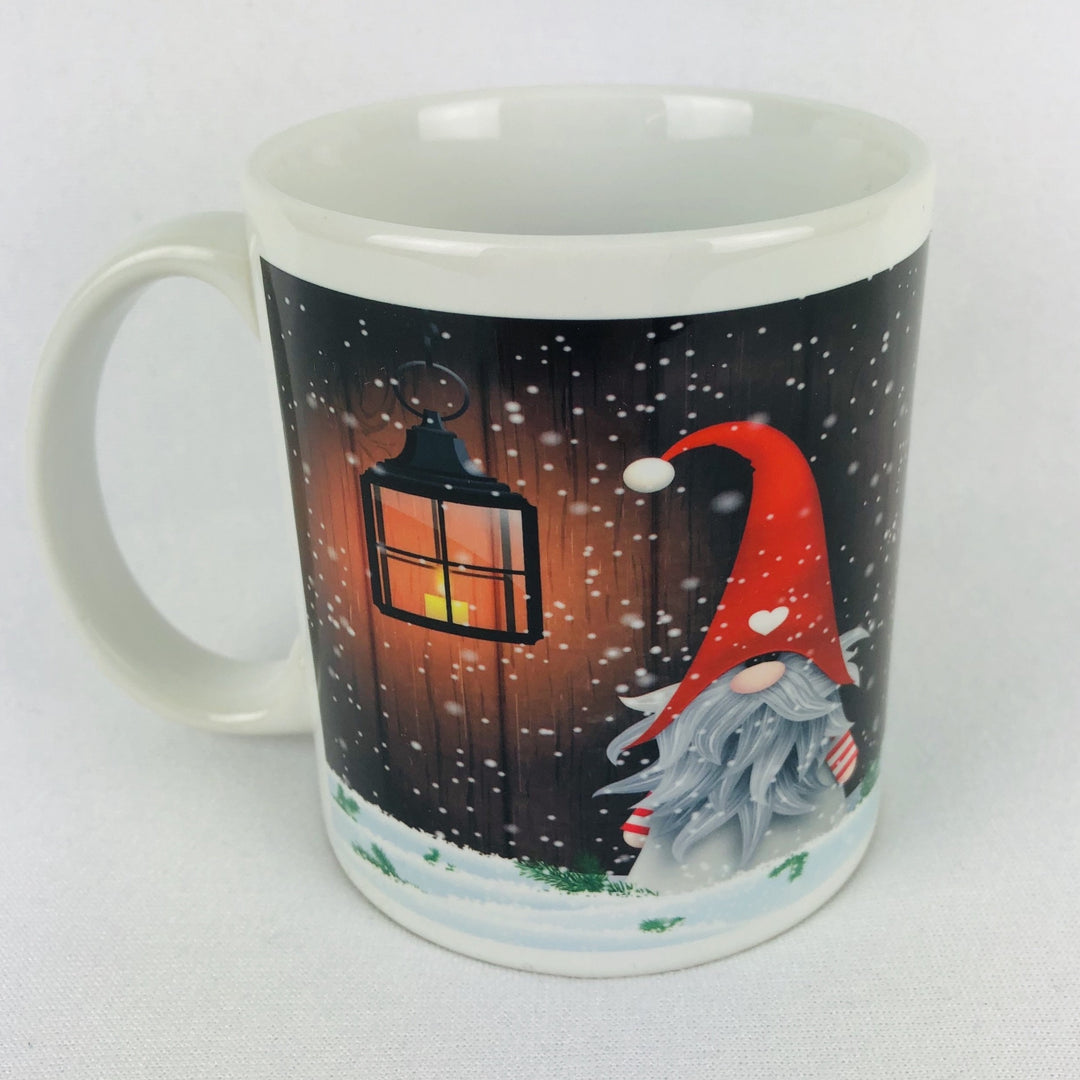 Gnome with Lantern coffee mug