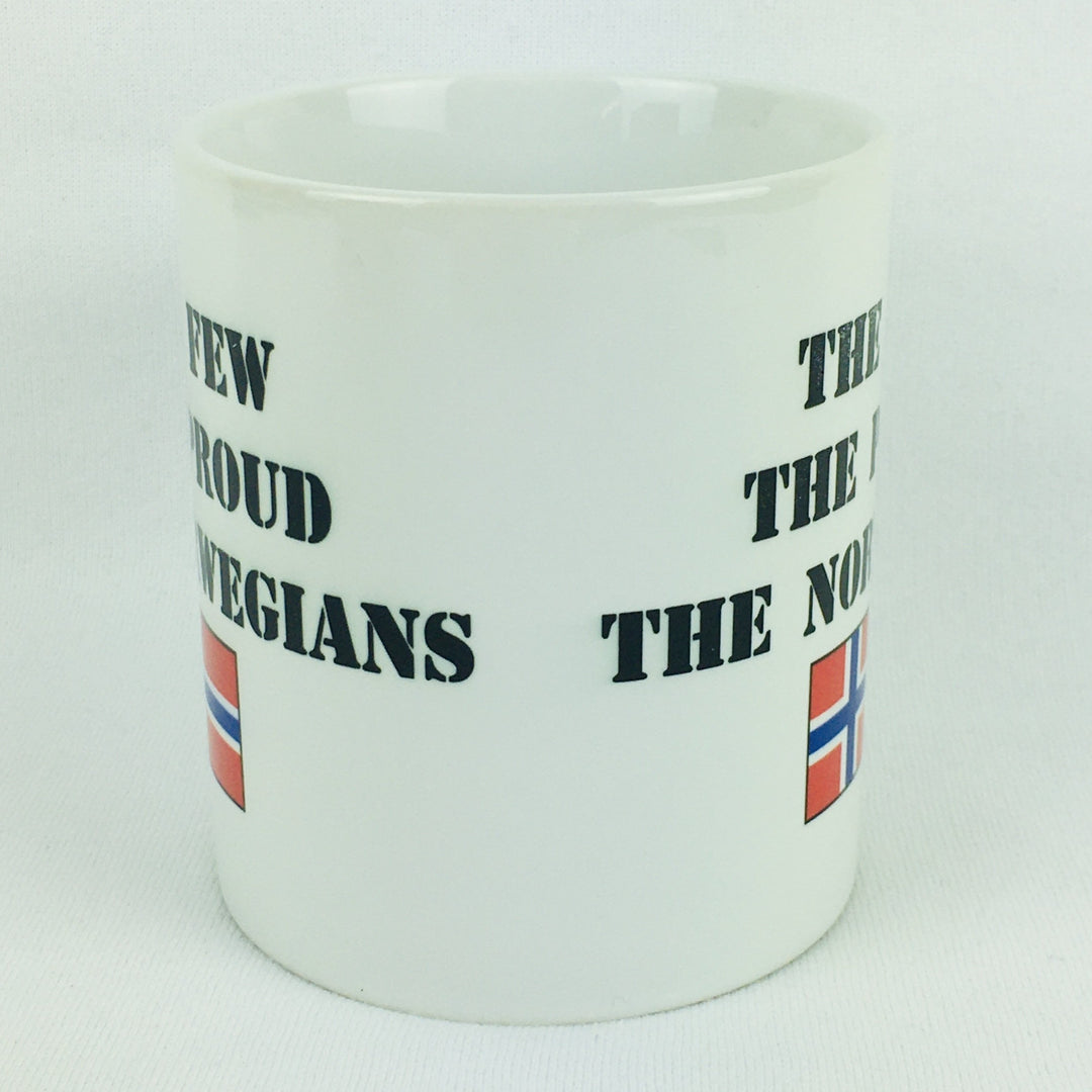 The Few The Proud The Norwegians coffee mug