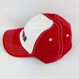 Norge 2-tone red/white baseball cap