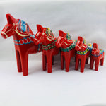 Traditional "red" wooden Dala horse