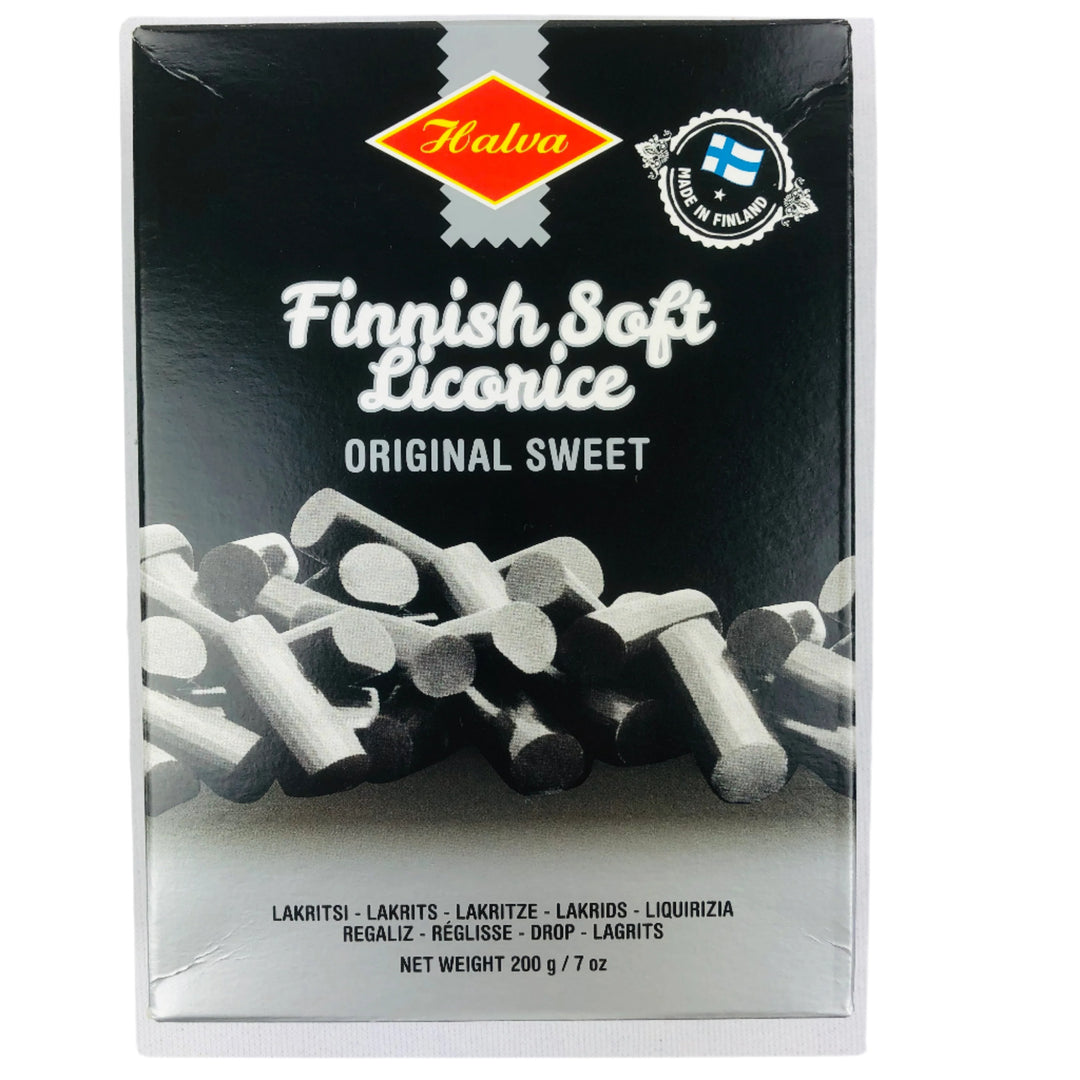 Halva Finnish soft sweet licorice