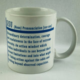 Sisu Definition coffee mug