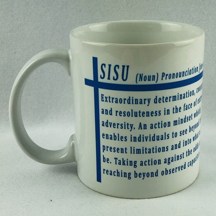 Sisu Definition coffee mug