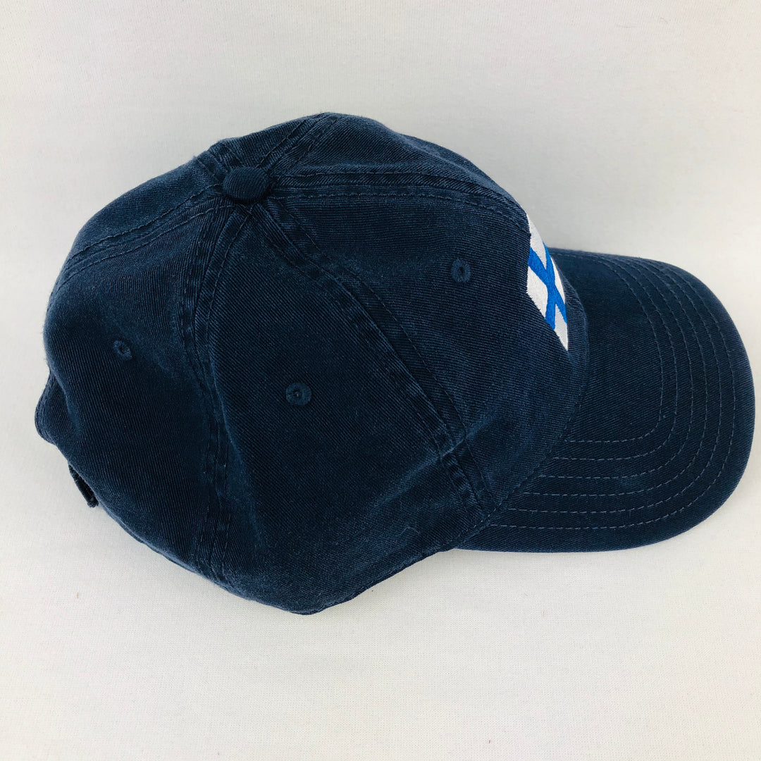 Finland flag navy baseball cap