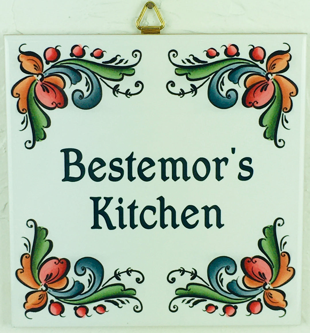 6" Ceramic Tile, Bestemor's Kitchen