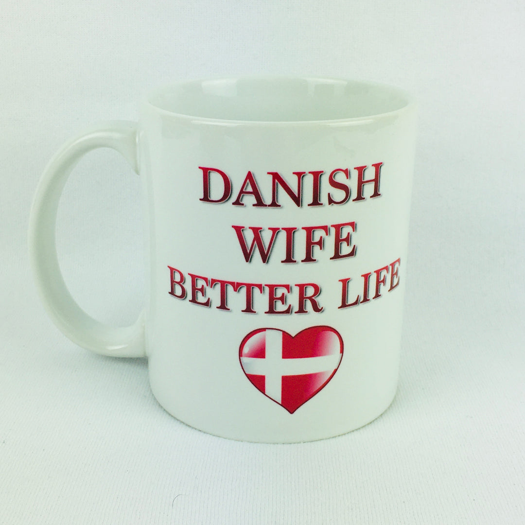 Danish wife, Better Life coffee mug