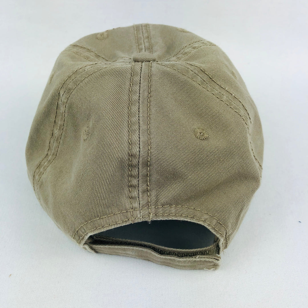 Moose khaki baseball cap