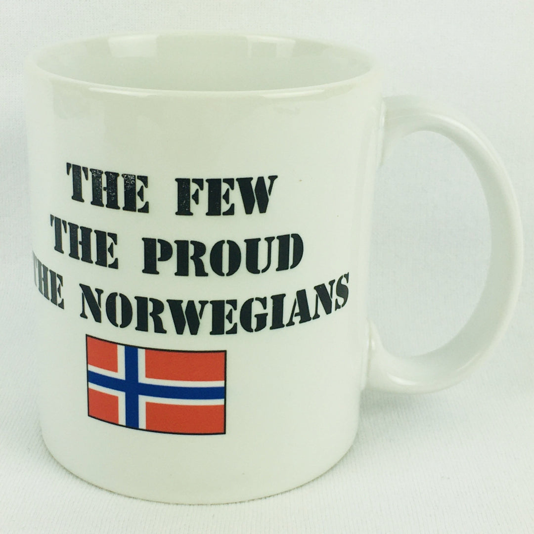 The Few The Proud The Norwegians coffee mug