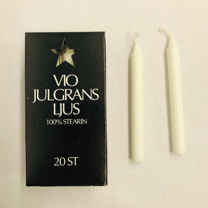 VIO "Angel Chime" Julgrans Ljus Candles - 20 pack