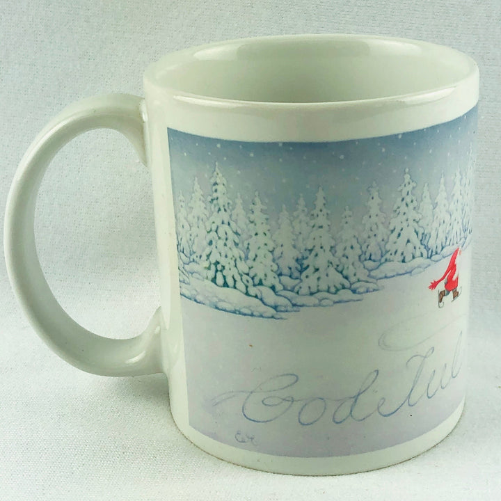 Eva Melhuish Skating God Jul coffee mug