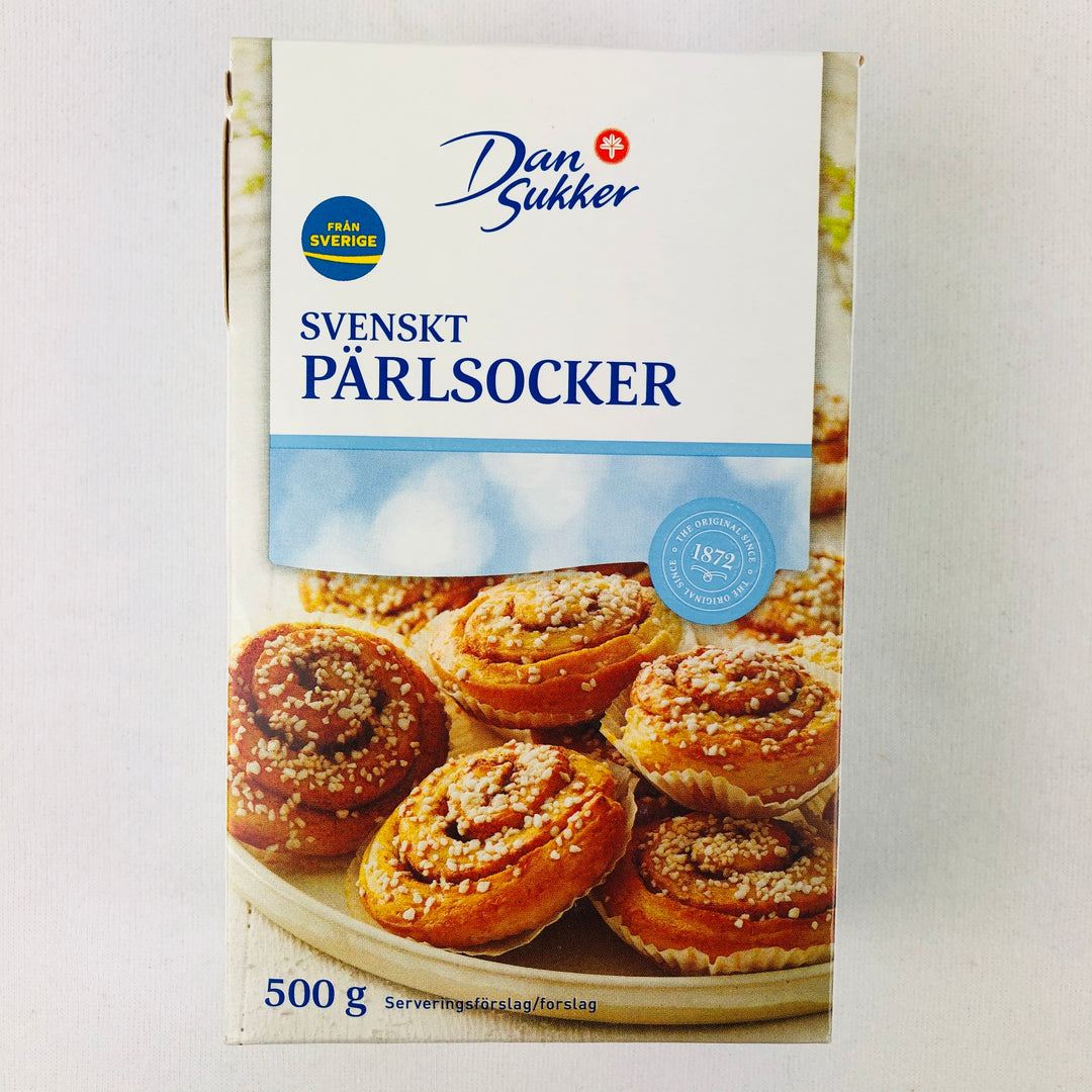 Dan Sukker imported pearl sugar 17.5oz box