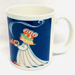 Blue Lucia coffee mug
