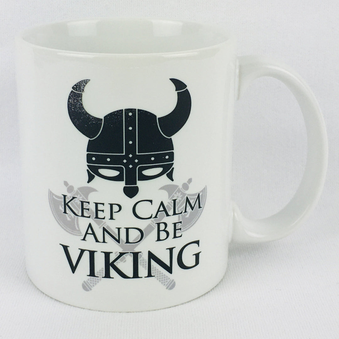 Keep Calm & Be Viking coffee mug