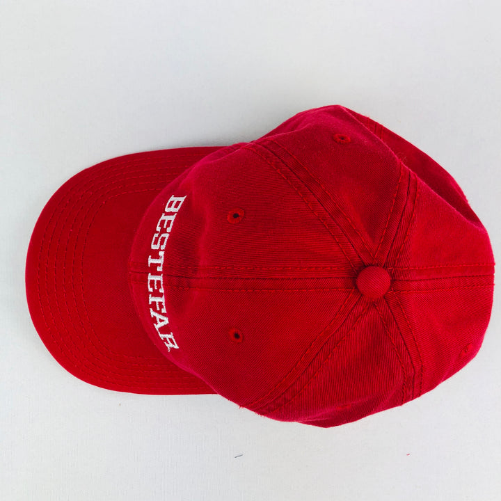 Bestefar red baseball cap