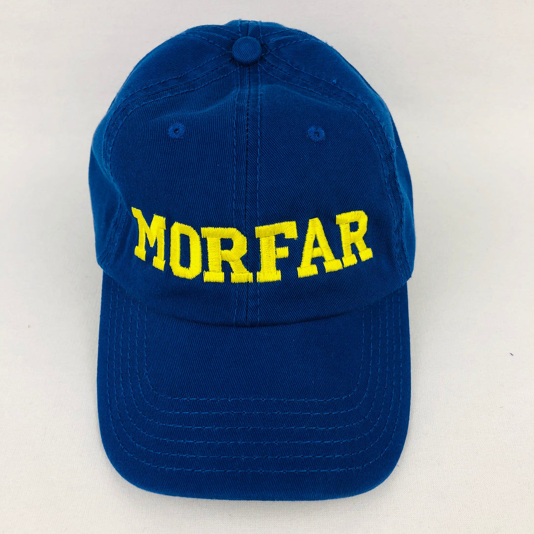 Morfar royal blue baseball cap