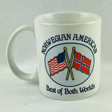 Norwegian  American  Best of Both coffee mug