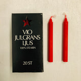 VIO "Angel Chime" Julgrans Ljus Candles - 20 pack