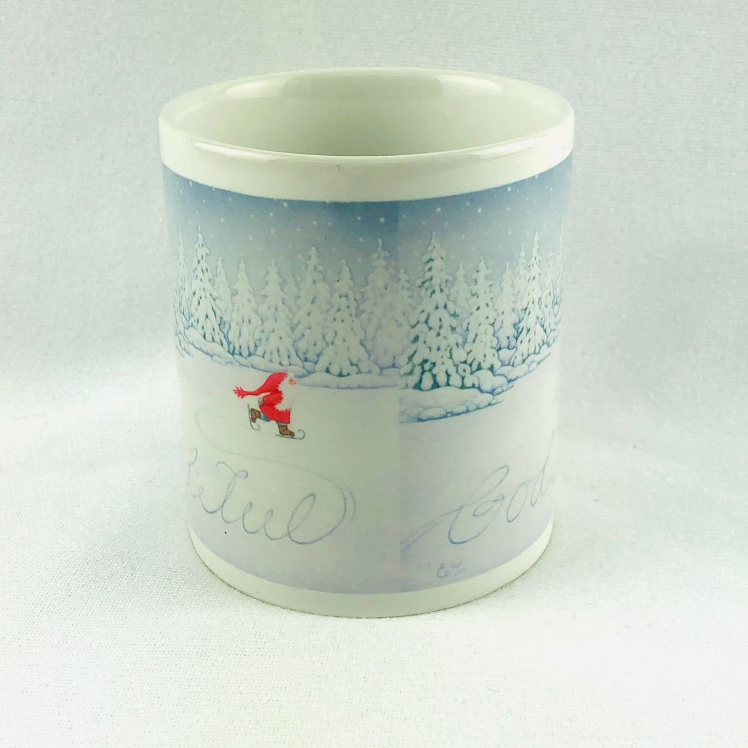 Eva Melhuish Skating God Jul coffee mug